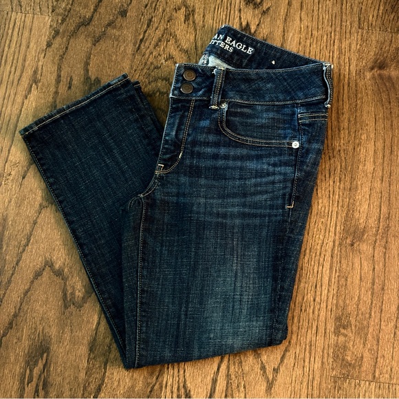 American Eagle Outfitters Denim - American Eagle Outfitters Indigo Denim Capris